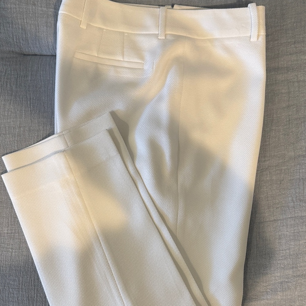 Calvin Klein Off-White Women's Trousers